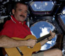 Image of Canadian Astronaut, Colonel Chris Hadfield (ret.) has a message of optimism for the new Year.