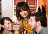 Image of Simple conversation with friends and family brings joy.