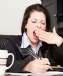 Image of The unhealthy feeling of tiredness and fatigue was scientifically noted to be caused by lack of sleep, too much coffee and low iron levels in the blood.