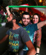 Image of Iran celebrates nuclear deal. 