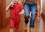 Image of Parenting is hard (often tireless) work and children can fray your seams sometimes.