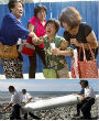 Image of Devastated families of the MH370 flight victims.