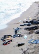 Image of The body of 3-year-old Aylan Kurdi is found lying on the shore of a Turkish resort town.