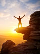 Image of Trust in the Lord like a child trusts its mother.