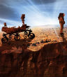 Image of NASA plans to send man to Mars (NASA).