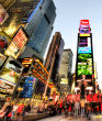 Image of New York's Times Square is one of the busiest locations in the country.