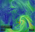 Image of Sustained winds from the storm have already reached 74 MPH and the storm is predicted to intensify. 