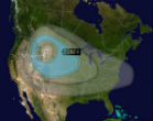 Image of The Yellowstone Supervolcano could wipe out much of the United States, burying much of the country in ash. 