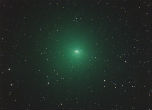 Image of Observers will see comet 252P as a faint green fuzzy patch. Naked eye viewing from a suburban or urban area may be virtually impossible. Observers will want a dark sky location, binoculars are recommended. Stargazers will need to look south about 90 minutes before dawn.