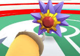 Image of Pokémon battles can only take place in Pokémon gyms (Pokémon GO).