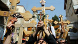 Image of The number of Christians living in countries dominated by Islam is dwindling. 