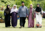 Image of Muslims in Italy want polygamy to be recognized, now that gays can have civil unions. 