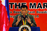 Image of President Duterte is fighting a war. It is between him, his people and God, how the war should be fought. Nobody else has the right to criticize. What would any good president order if his country were invaded?