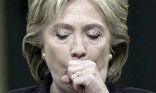 Image of Is she choking from pneumonia? Or on her lies?