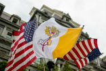 Image of With 20 percent of the population, Catholics represent a major voting bloc in the United States. 