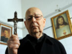 Image of Father Gabriele Amorth is a trained exorcist.