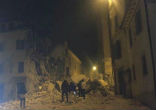 Image of Some buildings crumbled while others stood strong (UGC).
