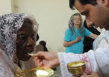 Image of Doña Penha received First Communion at 101-years-old.