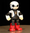 Image of This tiny robot is intended to serve as an emotional substitute for human companionship. 