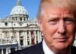 Image of The Vatican prays Trump will promote peace.