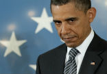 Image of Obama fired a scientist whose facts disagreed with his ideology. 