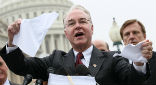 Image of Tom Price (R-GA) has been asked to head the HHS. His appointment is a signal that Obamacare will be repealed. 