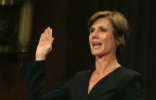 Image of Yates took an oath to defend the Constitution and carry out her orders. She has violated that oath to play politics with her party.