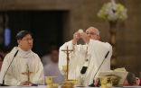The consecrated are called to be the leaven in the bread, to put Christ in the midst of people. Image of The consecrated are called to be the leaven in the bread, to put Christ in the midst of people.