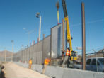 Image of Walls are already up in some places and have been for years. Trump's plan would make the wall comprehensive, stretching from the Pacific to the Gulf of Mexico. 