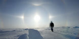 Image of Shown: a heatwave in the Arctic. 