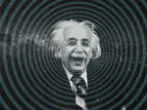Image of Einstein predicted gravitational waves would exist in space, and now we're seeing evidence of them everywhere. 