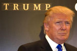 Image of President Trump believes his office was wiretapped before the election. 