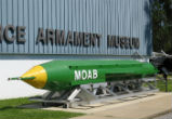 Image of The MOAB is so large it must be dropped by a transport aircraft. 
