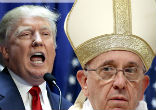 Image of President Trump's first foriegn trip will include a stop at the Vatican to meet Pope Francis.