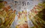 Image of Experts have restored several frescoes in the Catacombs of St. Domatilla. 