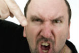 Image of Atheists are depicted as angry precisely because they are notoriously intolerant. 