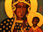 Image of Our Lady of Czestochowa.