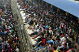 Image of According to Malthus, overpopulation leads to widespread poverty and misery. Other economists disagree and say more people means more people making more stuff, which increases the collective standard of living. Both appear to be right, but with Malthus likely to have the last word. 
