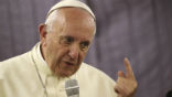 Image of Pope Francis wants Catholics to confront fake news. 
