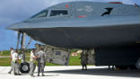 Image of The arrival of three B-2 bombers in Guam ups the ante on North Korea. It is unclear why the bombers were ordered to the island base. 