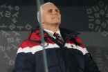 Image of Vice President Mike Pence refused to stand at the entrance of the unified Korean team. Does this portend difficult times ahead?