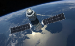 Image of Tiangong-1 is about to crash back to Earth. Most of the station is expected to burn up during reentry. 