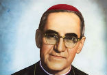 Image of Bl. Oscar Romero was shot while celebrating Mass March 24, 1980.