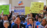 Image of Teacher protest in Oklahoma.