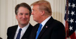 Image of President Trump has nominated Brett Kavanaugh to the Supreme Court. 