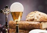 Image of The Eucharist is a sacrament of faith, unity, life, worship, and love.