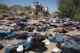 Image of Illegal immigrants are leaving trails of trash along their routes, which creates health and environmental hazards. 