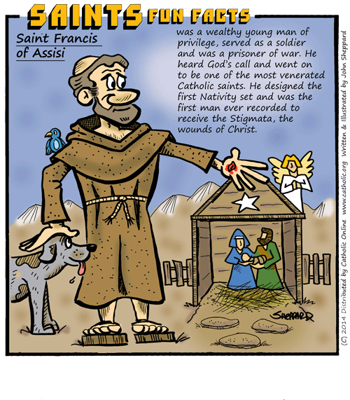 St. Francis of Assisi Fun Fact St. Francis of Assisi Fun Fact Image