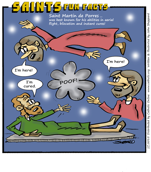 St. Martin de Porres Fun Fact St. Martin de Porres Fun Fact Image