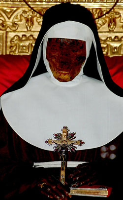 Image of St. Catherine of Bologna Image of St. Catherine of Bologna